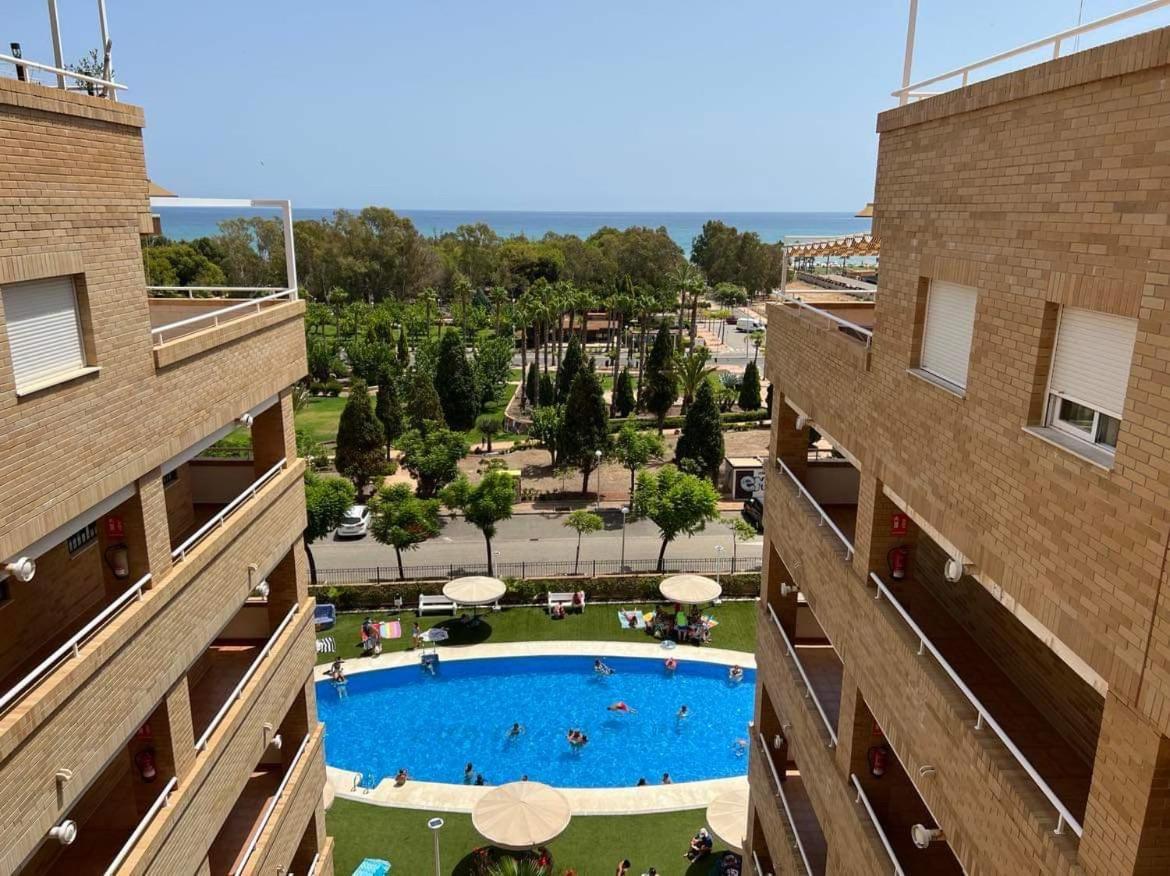 Sea View Apartment Costa Azahar I Marina Dor El Borseral Dış mekan fotoğraf